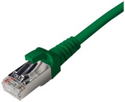 Patchkabel RJ45 Dätwyler 5502 flex PVC CAT5e S/UTP AWG26 1:1 grün 5m
