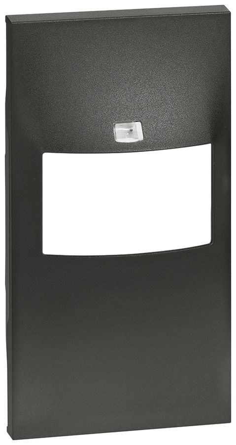 Cache Living Now 2 modules pour détecteur de mouvement noir