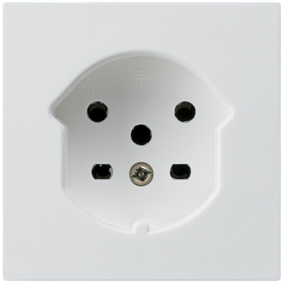 UP-Steckdose kallysto T15 weiss Schraubklemmen