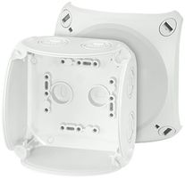 Boîte de dérivation AP Hensel KF G 4mm² sans bornes gris