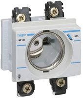 Portafusibile INS Hager DIII 63A copertura front. prof.INS 44mm L alto/SN basso