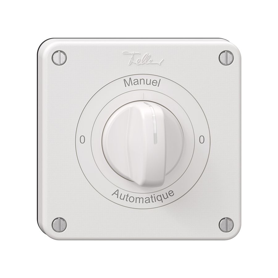 Interrupteur rotatif NEVO N.CO 2/1 L a.manette KS 0-Manuel-0-Automatique bc