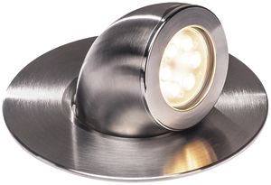 EB-LED-Bodenleuchte SLV GIMBLE OUT 150, 13W 3000K 36° IP67 Edelstahl