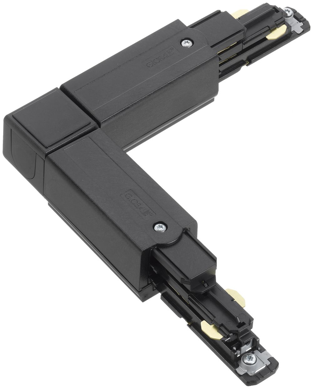 L-Verbinder PULSE GLOBAL TRAC, aussen, schwarz