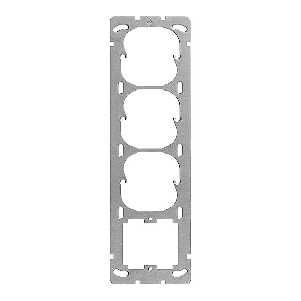 Plaque de fixation grd.4×1 pour X 1185-. freenet 257×77mm