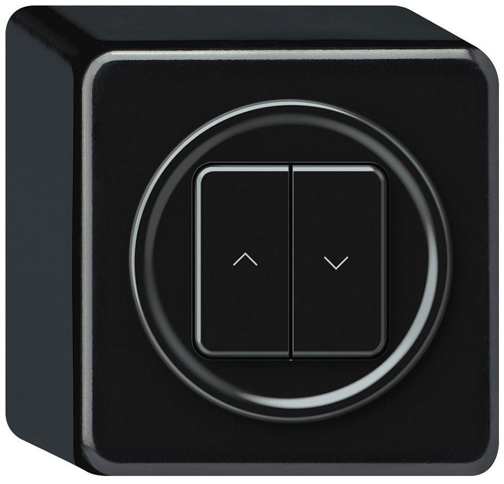 AP-Jalousieaktor KNX origin 2×Tasten schwarz