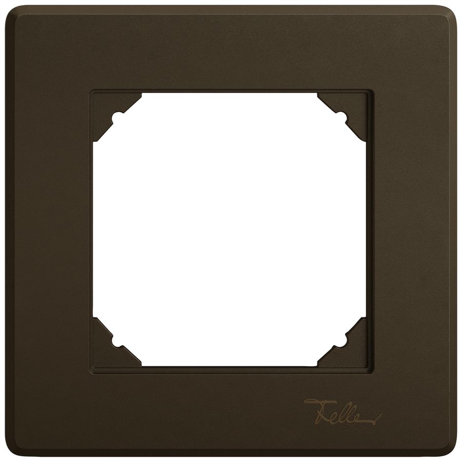 UP-Abdeckrahmen EDIZIO.liv SNAPFIX® 1×1 96×96mm br