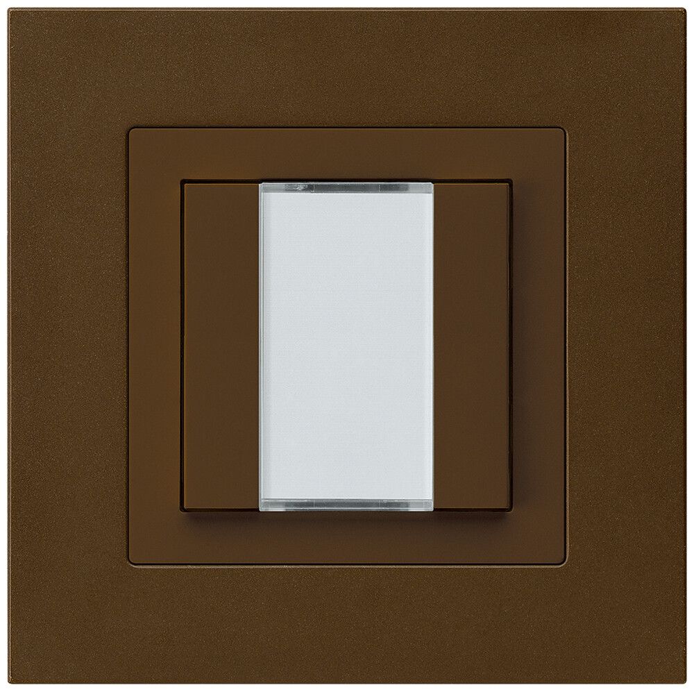 UP-Taster kallysto.pro KNX 2×s/e-link braun