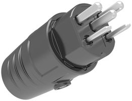 Stecker ELBRO T25 IP20 gummi schwarz