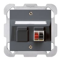 Presa INC audio kallysto 1× an morsetto per 1 altoparlante piastra fissaggio