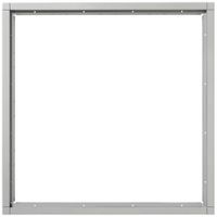 AP-Rahmen Siedle 16× 431×431×38mm silber