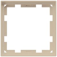 Frontrahmen KNX Hager kallysto für RTR beige