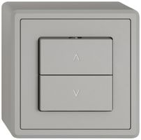 AP-Storenschalter EDIZIO.liv SNAPFIX® 10A 250V 2 Tasten 1 Kanal hgu