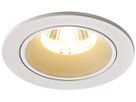 Downlight LED SLV NUMINOS S 8.6W 730lm 3000K 55° VAR Ø80×52mm bc/bc