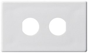 EB-Montageset Hager FLF3/5 BNC/TNC Cr weiss