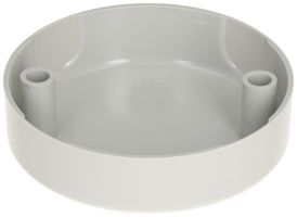 Deckenrosette MH 2×Befestigungslöcher Ø83×21mm lichtgrau