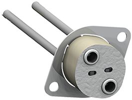 Fassung Keramik GY4-GY6,35 mit Flansch 17×9mm