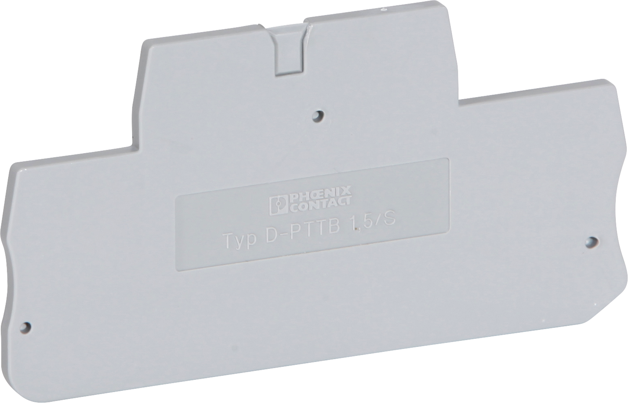 Abschlussdeckel zu PTTB 1.5 grau