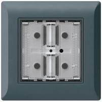 UP-Taster KNX KLI f.2×Tasten 4×Betätigungspunkte LED anthrazit