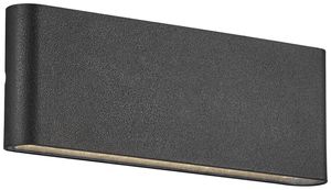 Applique LED Nordlux Kinver 26 10W 990lm 3000K IP54 260×90mm noir