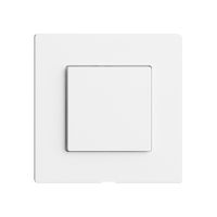 Bedienaufsatz zu Druckschalter EDIZIOdue Wiser 1K 1T ws