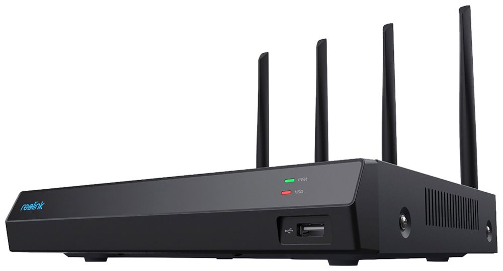 Videorekorder Reolink NVS12W 12-Kan 4×IN 1×LAN 100Mbit/s max. 16Tb (SATA)