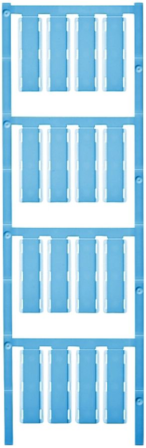 Marqueur de câble Weidmüller MultiCard SFX p.Ø7…40mm 40×9mm PA66 bleu