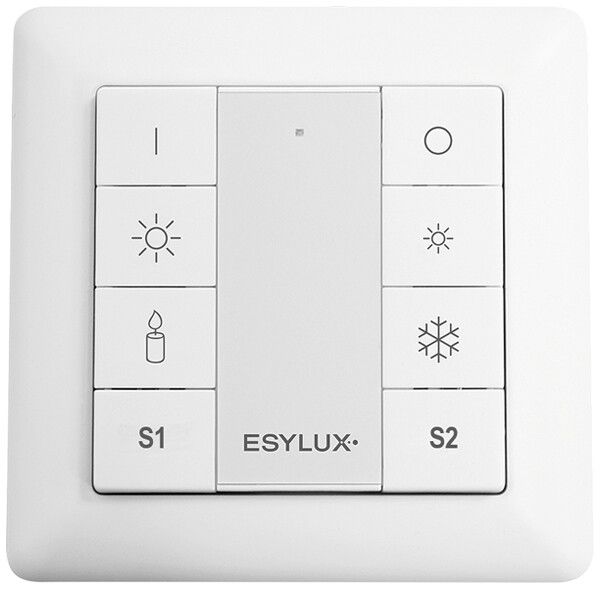 UP-Taster ESYLUX DALI, 8-fach Tunable White