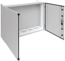 Wandschrank Hager univers mit Volltür SK I IP55 1100×1300×275mm RAL 7035