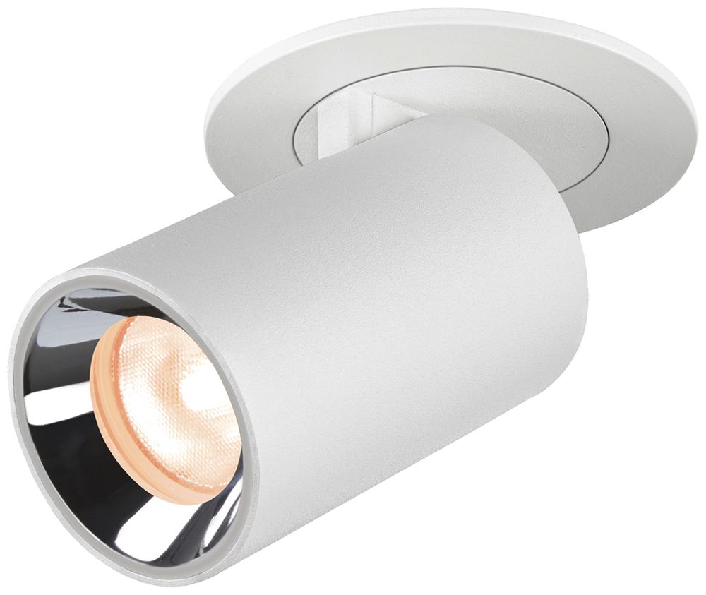 EB-LED-Spot SLV NUMINOS PROJECTOR XS 7W 650lm 927 40° Ø49×80mm ws/Cr