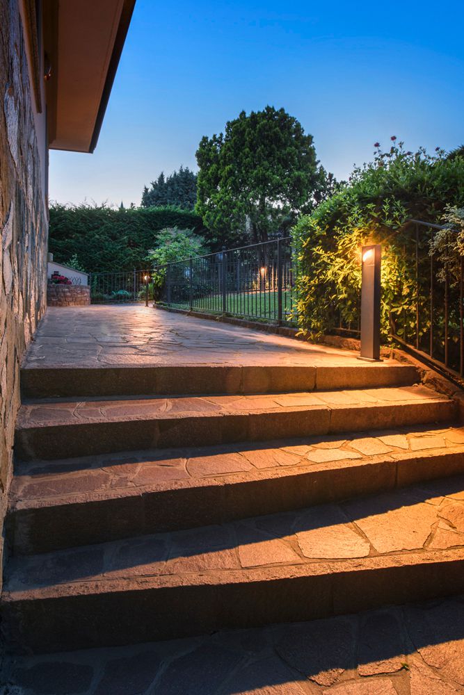 LED-Wegeleuchte SLV LID I 29W 1700lm 2700/3000K IP65 170×95×750 anthrazit