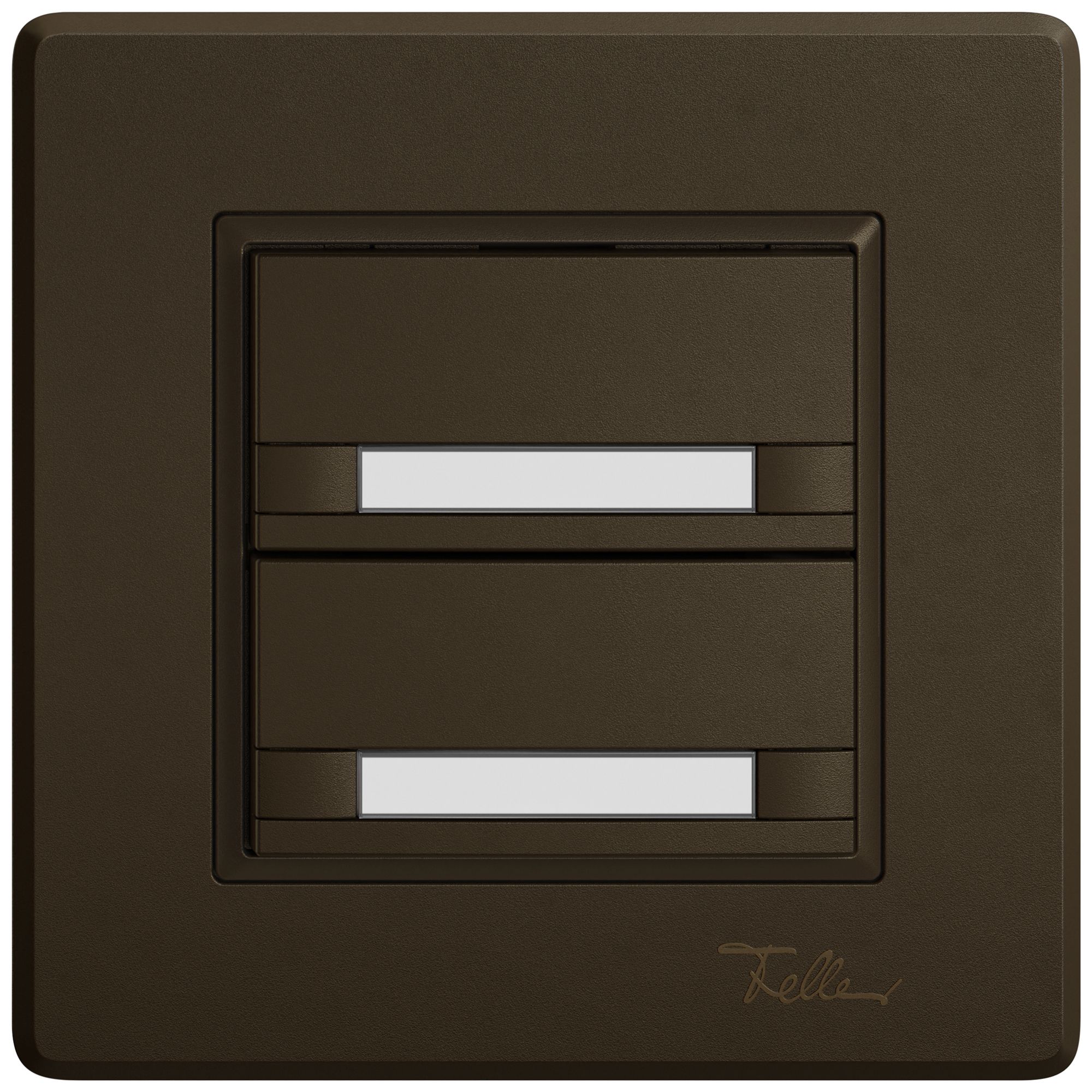 UP-Universaltaster EDIZIO.liv UNI SNAPFIX® 12…48V o.LED 2× Pap.br