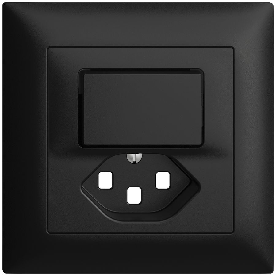 Kit frontale INC EDIZIOdue nero 88×88mm T23