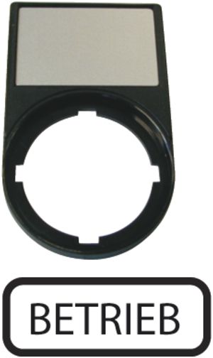 Portaplacchetta ETN RMQ Betrieb nero