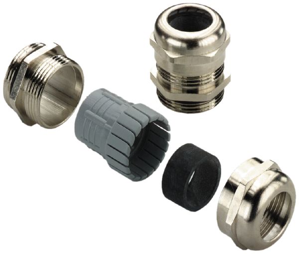 Kabelverschraubung Weidmüller VG PG16 10…14mm Messing vernickelt IP68