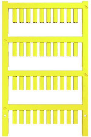 Leitermarkierer Weidmüller MultiCard VT SF für Ø2.2…2.9mm 12×3.6mm PA66 gelb