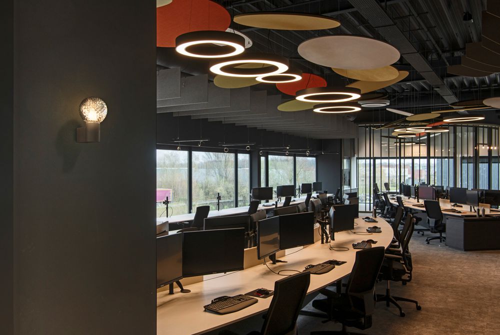 Schraubglas SLV VARYT opal Ø120mm gelb