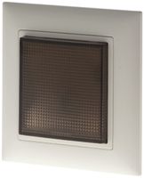 UP-Blitzleuchte EDIZIOdue rauch-topas 12VUC Hugentobler Typ 16 flach