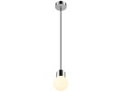 Lampada sospesa SLV VARYT E14 1×6W REG Ø76×80mm cromo