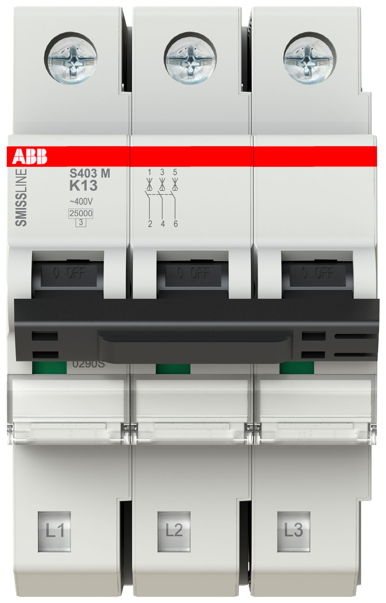 Disgiuntore SMISSLINE TP S 3×13A K 25kA