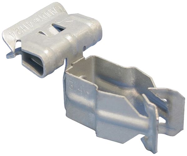 Graffa Caddy H-PSM per tubo Ø 30…35mm flangia 3…8mm, acciaio armonico ARMOUR