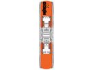 Verbindungsklemme WAGO 221 1×0.2…4mm² Hebel 32A 450V orange transparent