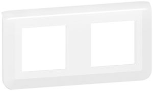 Abdeckrahmen MOS 2×2 Module horizontal weiss