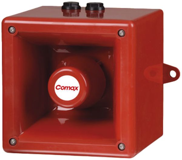 Avertisseur électronique A112 45 sons 112dB rouge IP66