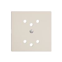 Frontplatte EDIZIOdue 2×T12 crema