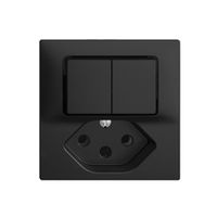 UP-Kombination 1/3+3/1P+T13 EDIZIOdue schwarz