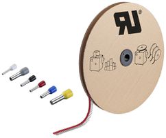 Aderendhülse Rittal AS 4050.746 0.5mm² 8mm weiss Bandware 5000Stk