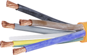 Cavo EPR-PUR 5×95mm² 3LNPE arancione