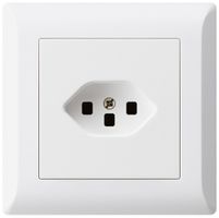 UP-Steckdose kallysto.line T23 weiss mit Steckklemmen