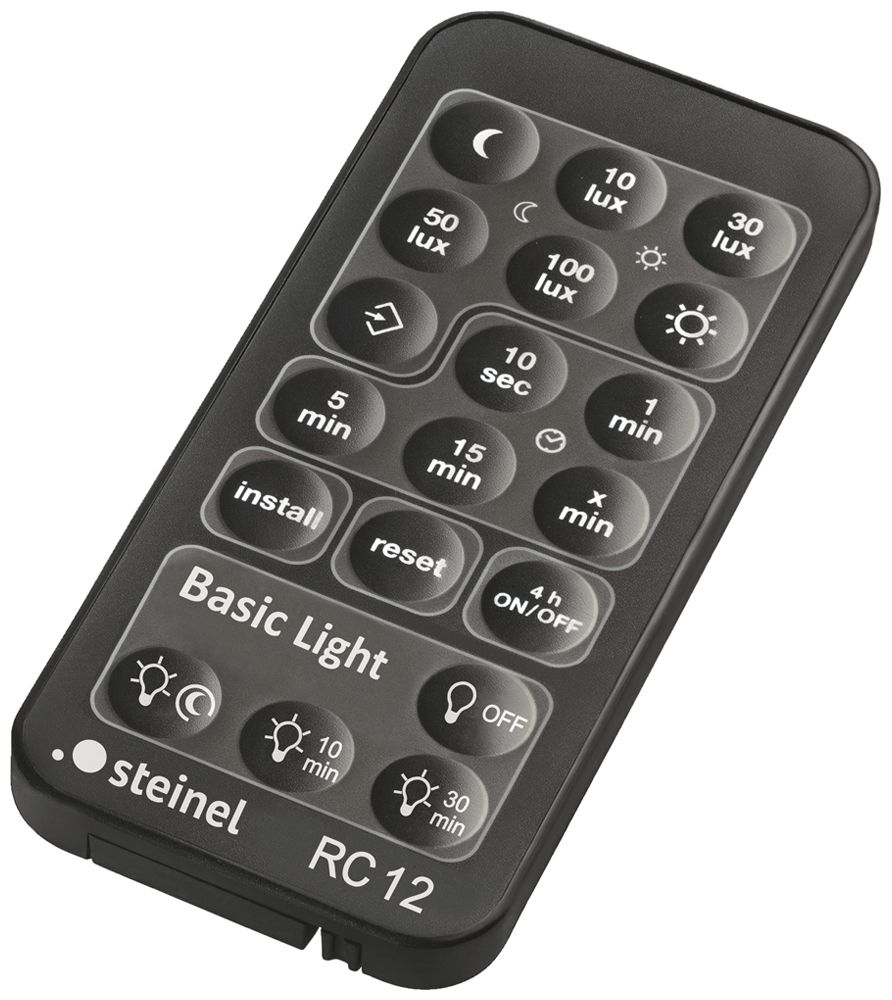 Télécommande Steinel RC 12 infrarouge 94×52×8mm